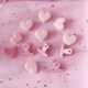 Cute peach-hearted soft girl clip girl heart stationery note love photo wall clip hanging photo props