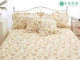 Floral bông cũ thô lanh mùa hè giường bông ren váy flounced một mảnh khăn trải giường custom-made - Váy Petti