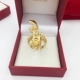 Trung Quốc mô phỏng rồng vàng 24k mở vòi vòng châu Âu mạ vàng Việt Nam nhẫn vàng nam độc đoán nhẫn doji Nhẫn