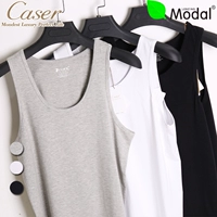 Caser Caesar đồ lót nam vest cotton modal thun cổ tròn vest vest vest chính hãng AE18622 áo ba lỗ tập gym