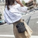 Chuỗi túi điện thoại di động nữ 2018 mới thời trang mini bag phiên bản Hàn Quốc của vai Messenger túi điện thoại di động túi đeo nhẫn nữ