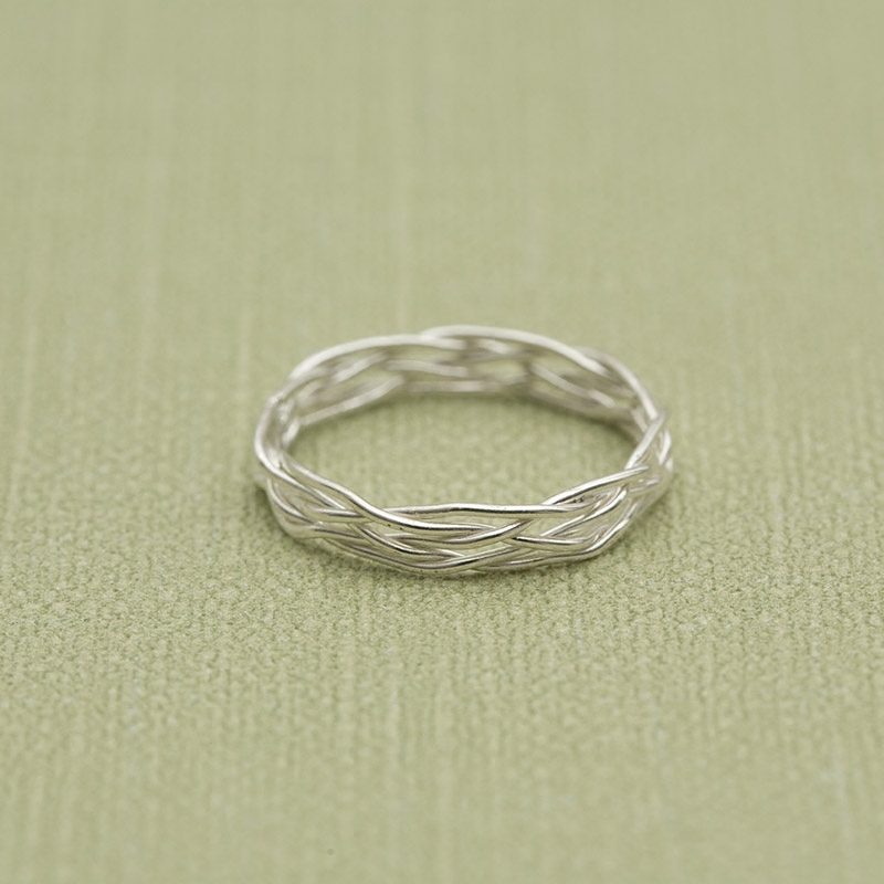 Bague mixte en Argenterie - Ref 3088040 Image 3