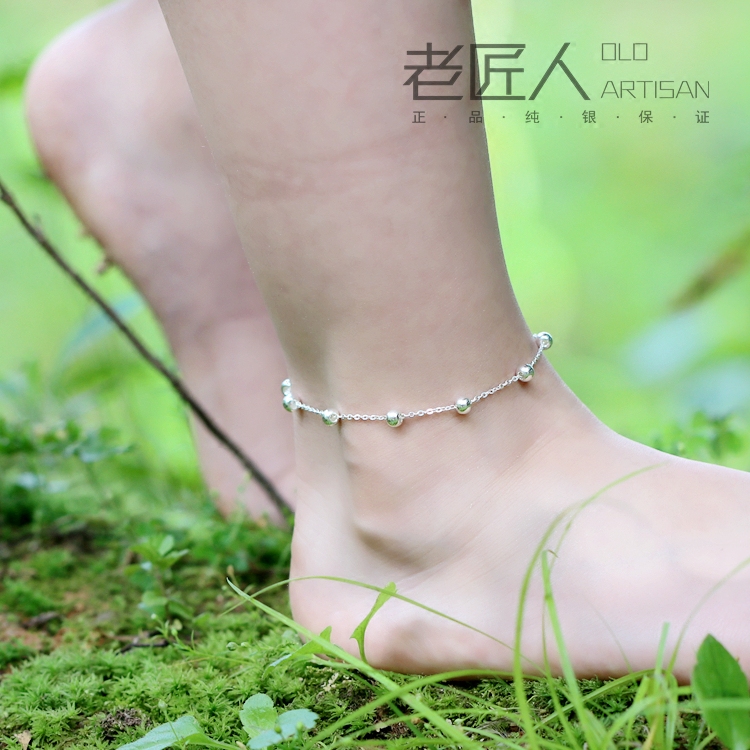 Chaine de cheville Femme OTHER   en Argenterie - Ref 3104598 Image 5