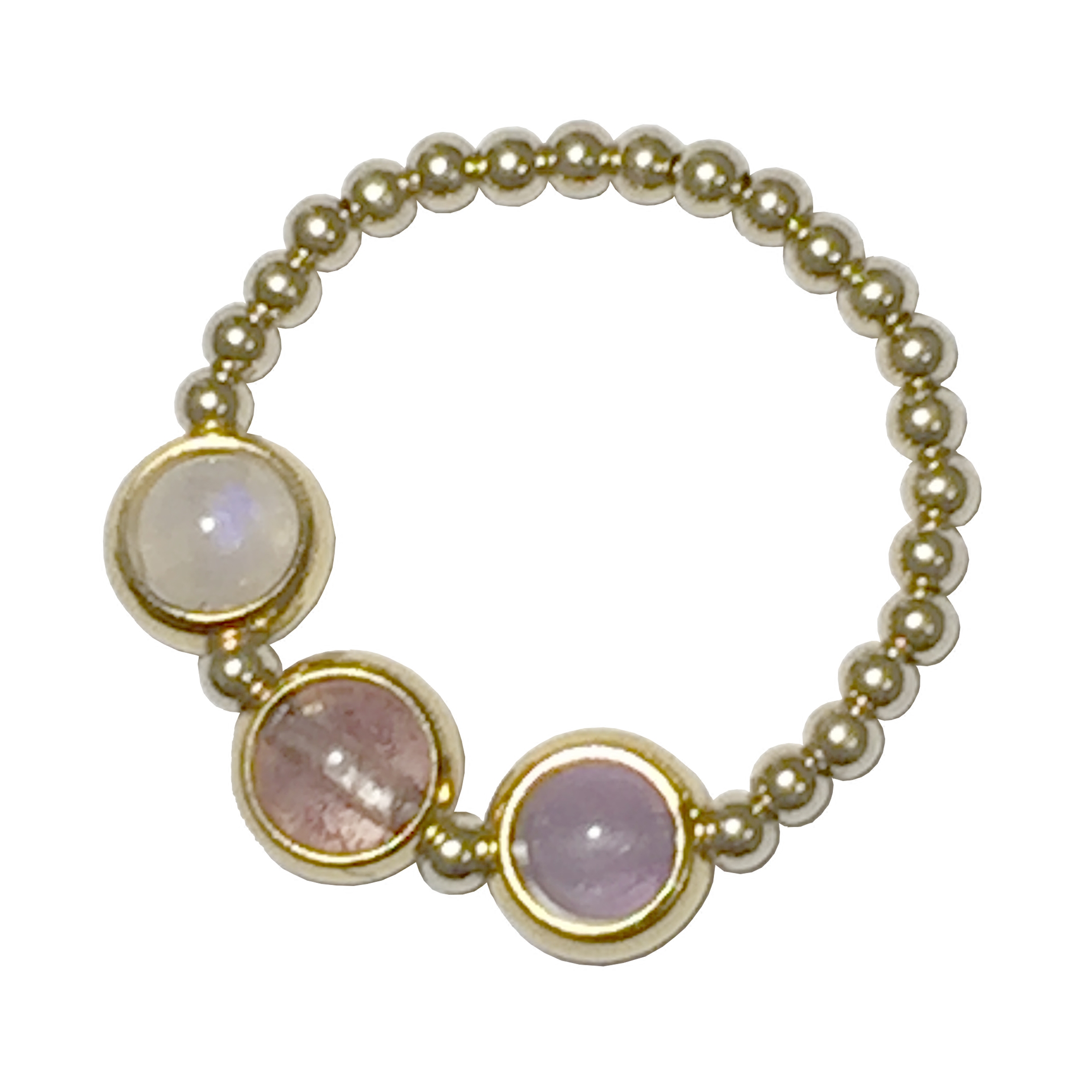 Bague Femme OTHER   en Cristal naturel pierre semi-precieuse - Ref 3087509 Image 5