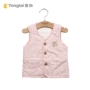 Áo phao cho bé gái mỏng cotton ra khỏi áo vest ấm 6-18 tháng nam nữ mặc quần áo quần áo trẻ sơ sinh