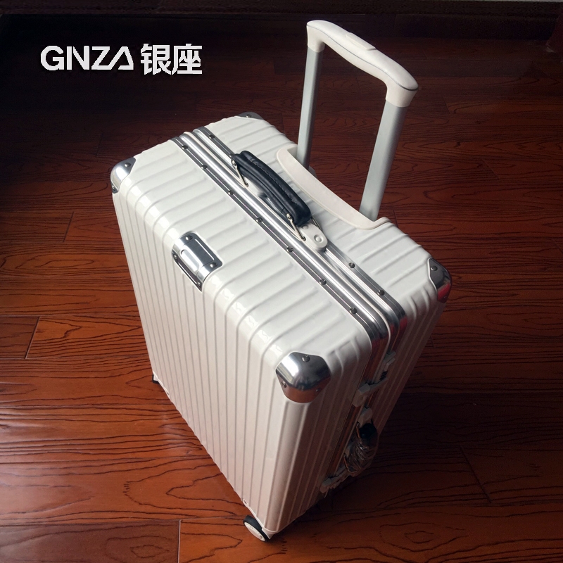 银座拉杆箱万向轮铝框行李箱26寸女密码旅行箱子24男登机箱20寸29