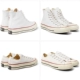 Converse Converse 1970s Giày vải cao và thấp tiêu chuẩn Samsung 162065c 162056c giầy thể thao Plimsolls