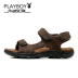Dép Playboy Giày nam lái xe thoáng khí Giày tennis Giày thoáng khí Giày dép tuổi teen - Giày thể thao / sandles dép quai hậu nữ đẹp Giày thể thao / sandles