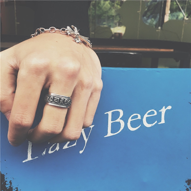 Bague mixte ALOVE STORE en Acier au titane - Ref 3087135 Image 5