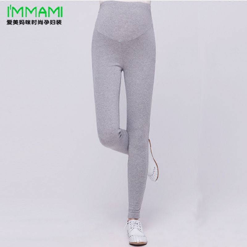 Amy Mommy's spring and summer waist adjustable pregnant women's belly pants slim modal knitted nine-point underwear 320008