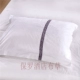 Phòng khách sạn có vỏ gối khách sạn bằng vải cotton màu trắng goi cao su non Gối trường hợp