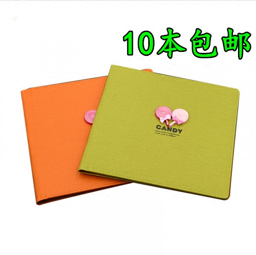 Square 8 inch square 10 inch children's photo album cover leather baby album photo studio photo album children's album leather photo studio activity book