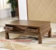 Mahogany đồ nội thất wenge sofa bảng rắn cà phê gỗ phẳng một vài lớn bàn cà phê góc một kiểu Trung Quốc vài phòng khách trà bảng đầy đủ các bản ghi - Bàn trà