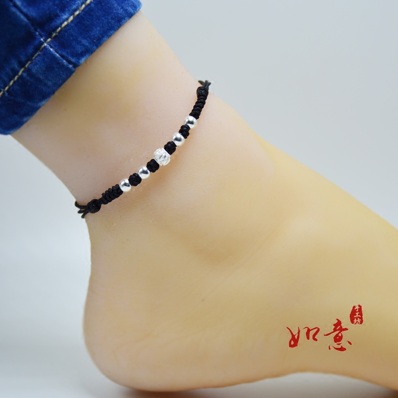 Bracelet de cheville Couple OTHER   en Argenterie - Ref 3105056 Image 4