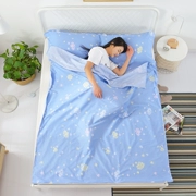 Cotton Hotel Diagonal Sleeping Bag Travel Khách sạn dành cho người lớn đôi Du lịch xách tay Travel Anti-dirty Sheets Sleeper