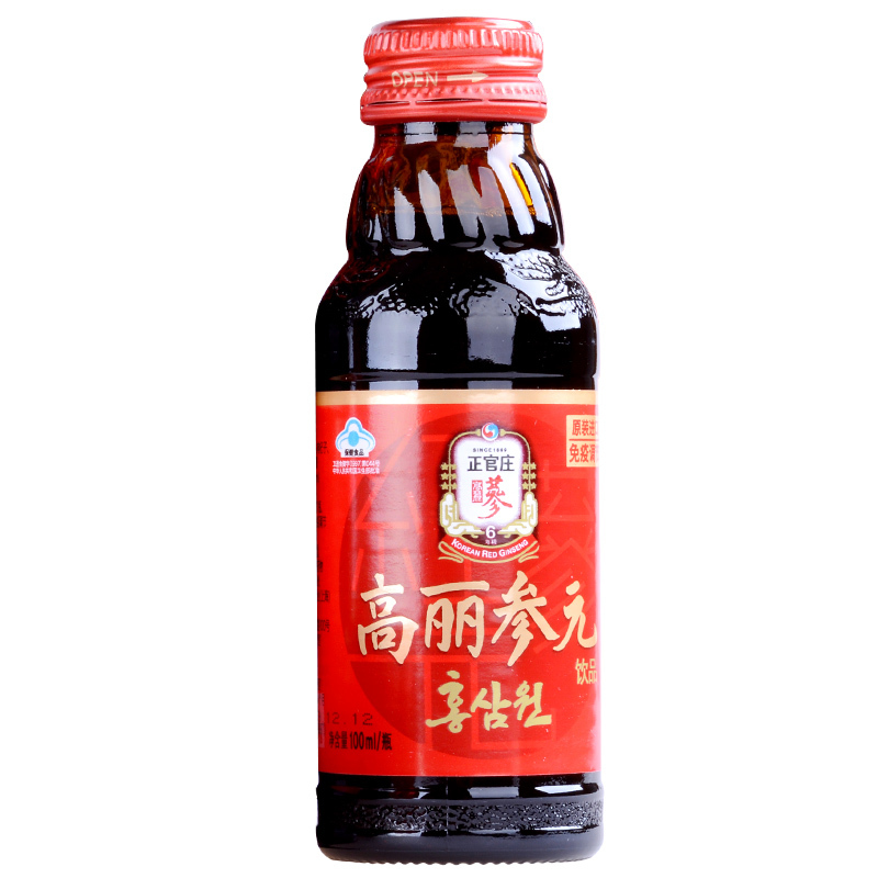 正官庄牌高丽参元饮品 100ml/瓶