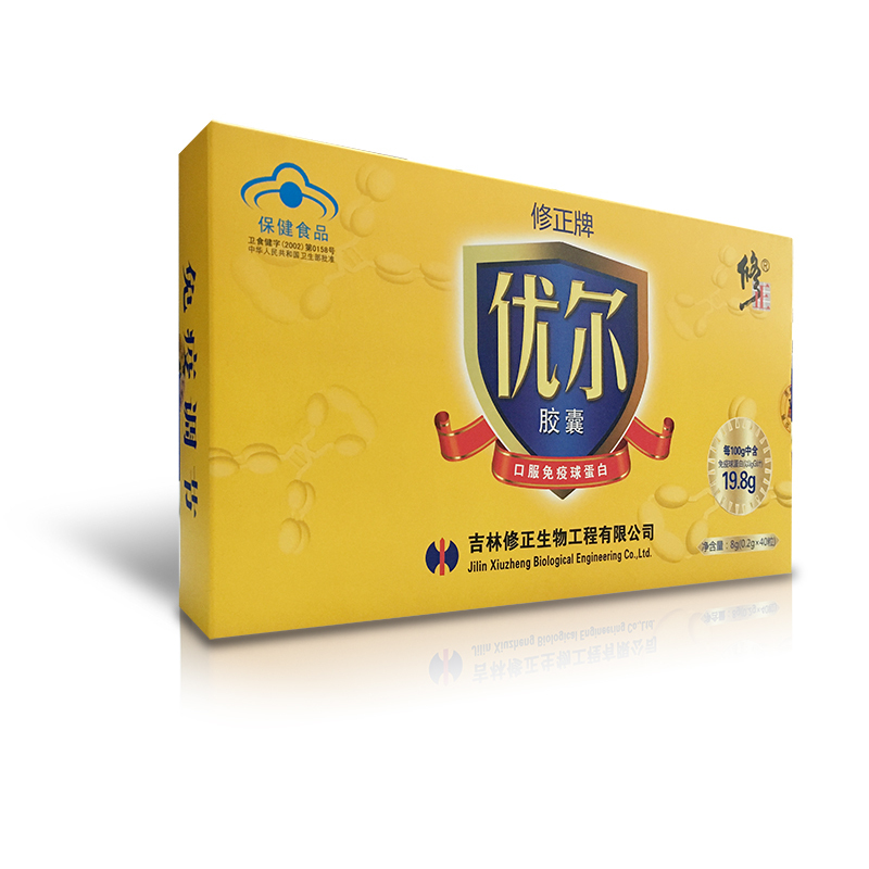 修正牌优尔胶囊 200mg/粒*40粒