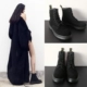 Mùa xuân và mùa hè ulzzang Harajuku Martin khởi động nam gió Anh để giúp Hàn Quốc phiên bản của hoang dã đen retro triều thương hiệu khởi động trẻ em giầy chạy bộ nam Giày ống