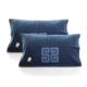 Khăn gối vàng dành cho người lớn đôi bông tình nhân 100% cotton lớn bốn mùa dày cao cấp vỏ gối vuông Khăn gối