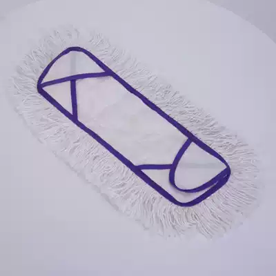 Xinweite flat mop replacement cloth cotton thread handle cloth cotton head aluminum alloy dust removal mop cotton thread cloth cover type mop head