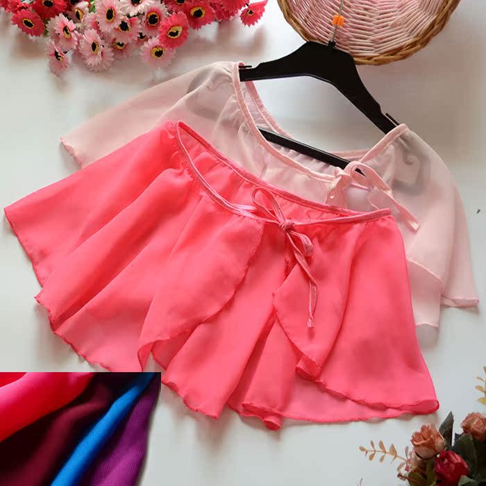 W016 children's ballet dresses Latin dance dress Dancing Skirt Snowspun Halfbody Dress Apron Apron