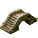 Mô phỏng cây cầu trang trí sân vườn nhựa Arch Bridge Ban Kiều Rockery Vườn cây cảnh trang trí cảnh quan năm mới thiết kế spa mini tại nhà Trang trí nội thất