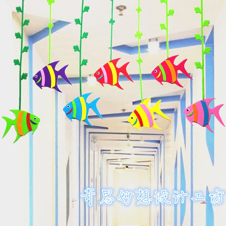 Kindergarten Decoration Mall Corridor Air Creative Decoration