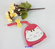 Giá đặc biệt tăng đột biến mới Allah cat key bag nữ khóa móc khóa túi kéo loại khóa túi giải phóng mặt bằng Hàn Quốc dễ thương