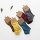 Vớ nam Tất vớ thể thao Vớ cotton màu rắn Vớ chạy vớ Mồ hôi Nông vớ vớ thấp Giúp vớ vớ mùa xuân và mùa hè tất cao cổ Vớ bông