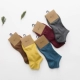 Vớ nam Tất vớ thể thao Vớ cotton màu rắn Vớ chạy vớ Mồ hôi Nông vớ vớ thấp Giúp vớ vớ mùa xuân và mùa hè