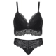 Anna Honey Original Sexy Lace underwear Women Bra Phần không có vòng thép tập hợp áo ngực cup tam giác