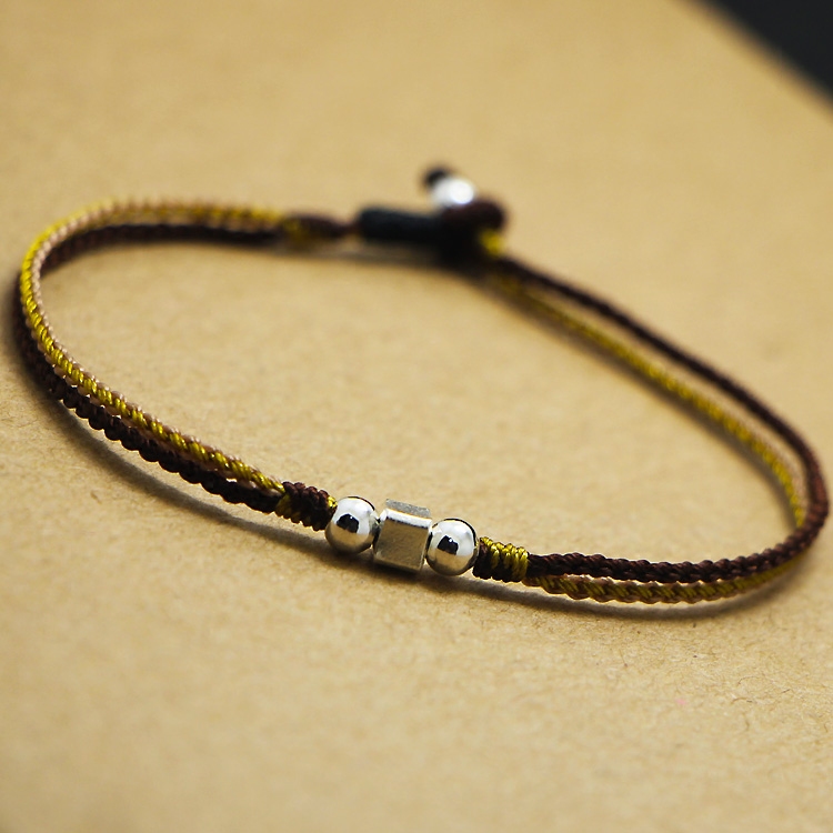 Bracelet de cheville Couple 9I   en Argenterie - Ref 3101965 Image 4