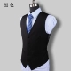 Suit vest nam vest vest nam tự canh kinh doanh váy đầm phù rể phần mỏng cộng với phân bón XL vest