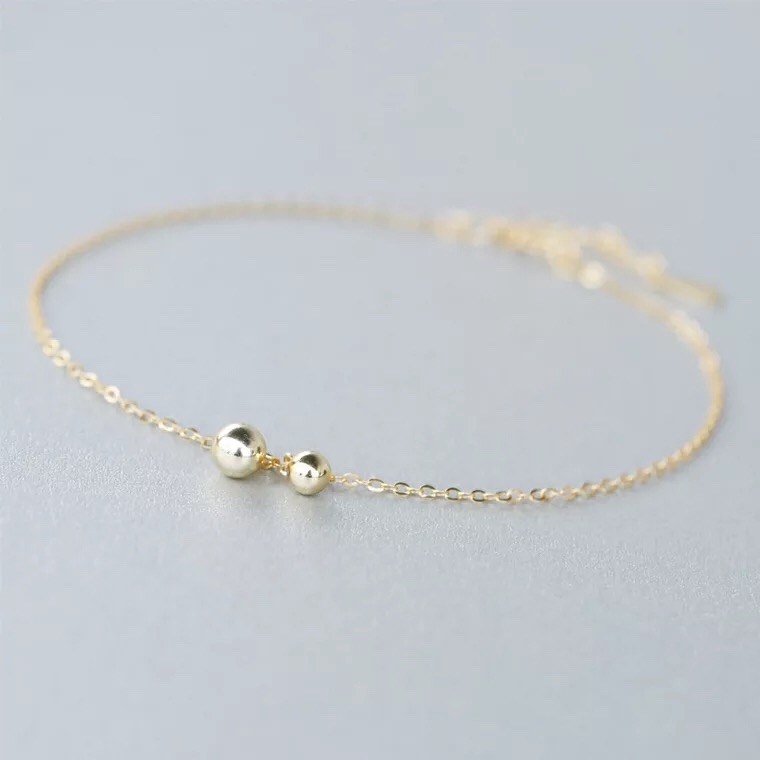 Bracelet de cheville Femme OTHER   en Argenterie - Ref 3102243 Image 1
