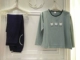 Mỹ tiêu chuẩn An Fen 17 mùa thu mới phụ nữ hoạt hình cotton cổ tròn áo thun dịch vụ nhà ngọt ngào 34401