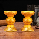 Буддийский храм поставляет керамические хрустящие лампы для буддийских свечей свеча свеча