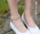 S925 sterling bạc retro Thái bạc cá tính dày vòng chân nam nữ thời trang Hàn Quốc năm sinh hoàng đạo để gửi bạn bè
