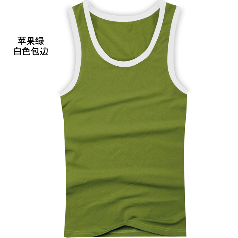 Mùa hè thể dục vest nam thể thao sinh viên thanh niên da chặt chẽ sóng của nam giới không tay đàn hồi t-shirt mồ hôi bottomshirt