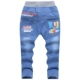 Quần jeans bé trai 2018 xuân hè quần 3-4-5-6-7-8-9 tuổi trẻ em mặc quần trẻ em lớn quần jean nữ sinh Quần jean