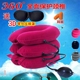 Hình chữ U inflatable cổ gối Gối thư cổ tử cung Gối chữ U đi gối nghỉ văn phòng xe ngủ gối trưa - Gối gối tựa đầu ô tô cao su non Gối