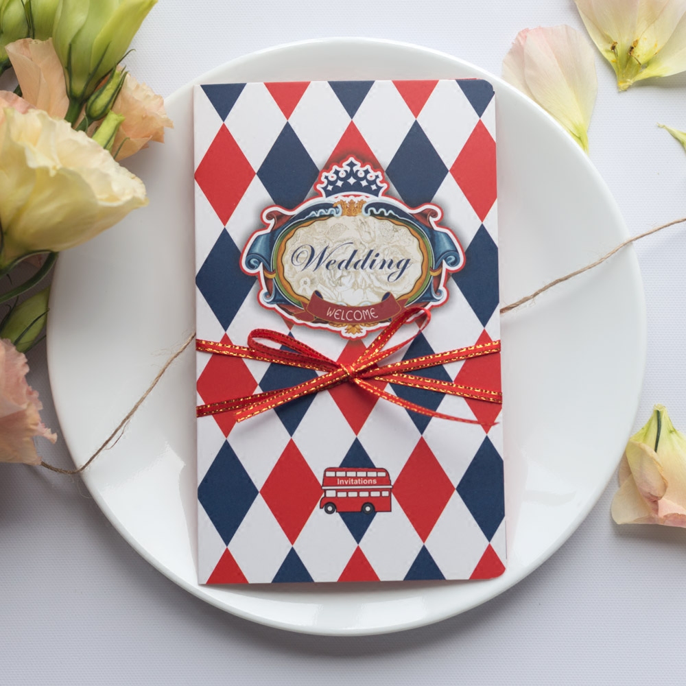 Ingléo Style Wedding Wedding Wedding Wedding Celebration Items Custom Wedding Invitations Please Post Creative Cartoon Ask Cambodia 2020 Painted Beauty