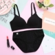Ngọt ngào tất cả cotton không vòng thép siêu mỏng đồ lót bộ áo ngực gợi cảm cô gái áo ngực nhỏ tụ tập học sinh trung học đồ lót xuất khẩu Bộ đồ lót