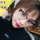 Xue Zhiqian với kính gọng đen nam kính nửa khung gọng kính mắt nữ hộp bức xạ ánh sáng phẳng có thể được trang bị cận thị - Kính khung