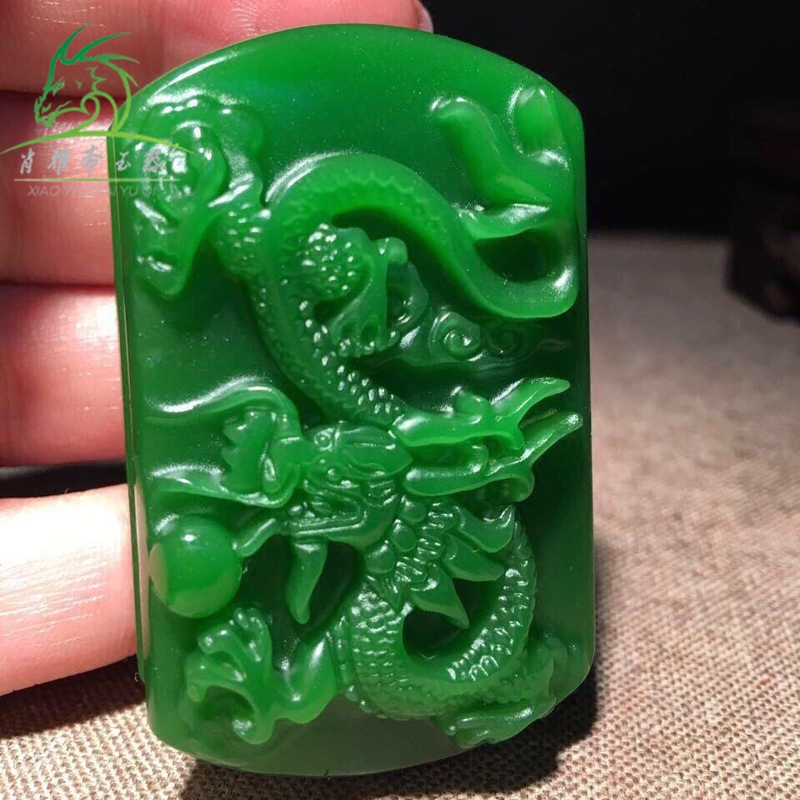 Xiao Yazhai Xinjiang and Tian Yubi jade raw Xiao Longpi with buckle waist Pee men's dragon Lines World jade belt buckle