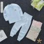 Quần áo cotton màu cho bé Quần eo cao thiết kế quần bụng đặt quần cotton mùa thu quần dài bé trai và bé gái có thể mở đồ lót thời trang trẻ em hàn quốc
