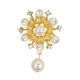 Thời trang Ngọc trai Mặt dây chuyền Hoa Corsage Pins Khăn quàng cổ Hợp kim hoang dã Trâm cưới Thương hiệu cưới KARASU