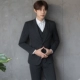 Suit nam phù hợp với kinh doanh bình thường đang được đổi mới phiên bản Hàn Quốc của nhà tạo mẫu tóc đẹp trai gió Anh ba mảnh shop do nam cao cap Suit phù hợp