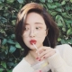 Kính đỏ có hình vuông lớn không đều hình vuông kính nữ cận thị khung cận thị khung lớn cận thị mặt lớn
