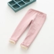 Quần bé gái 2018 thu đông cho bé cộng với quần legging nhung dày bé bé quần ấm cho bé cotton mùa đông quần áo trẻ em xuất khẩu Quần