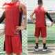 2019 mới Li Ning đồng phục bóng rổ nam trò chơi phù hợp với nhanh khô vest không tay thoáng khí thể thao AATN005
